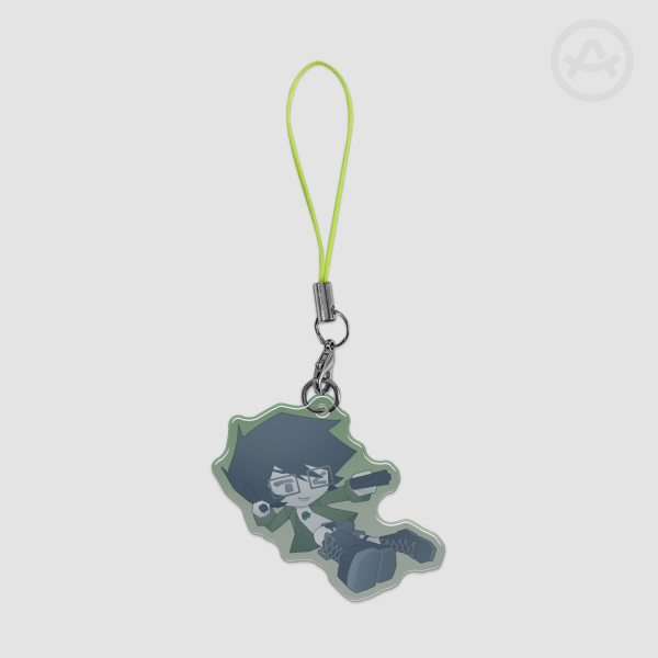Jake "Low-Poly" Phone Charm