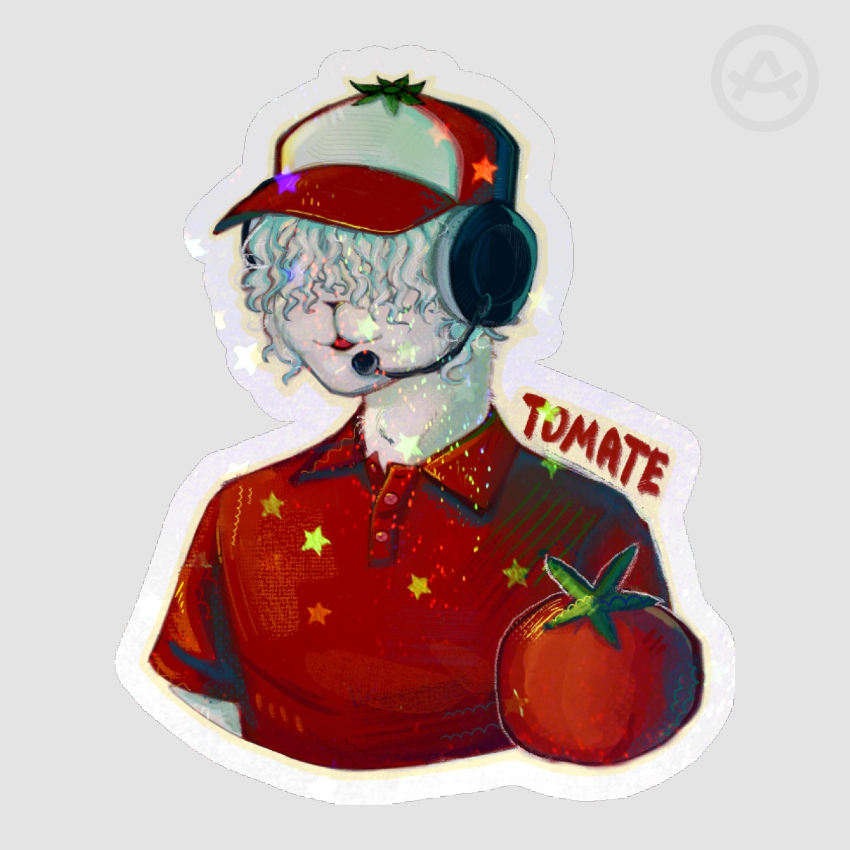 QSMP2 Tomate Sticker