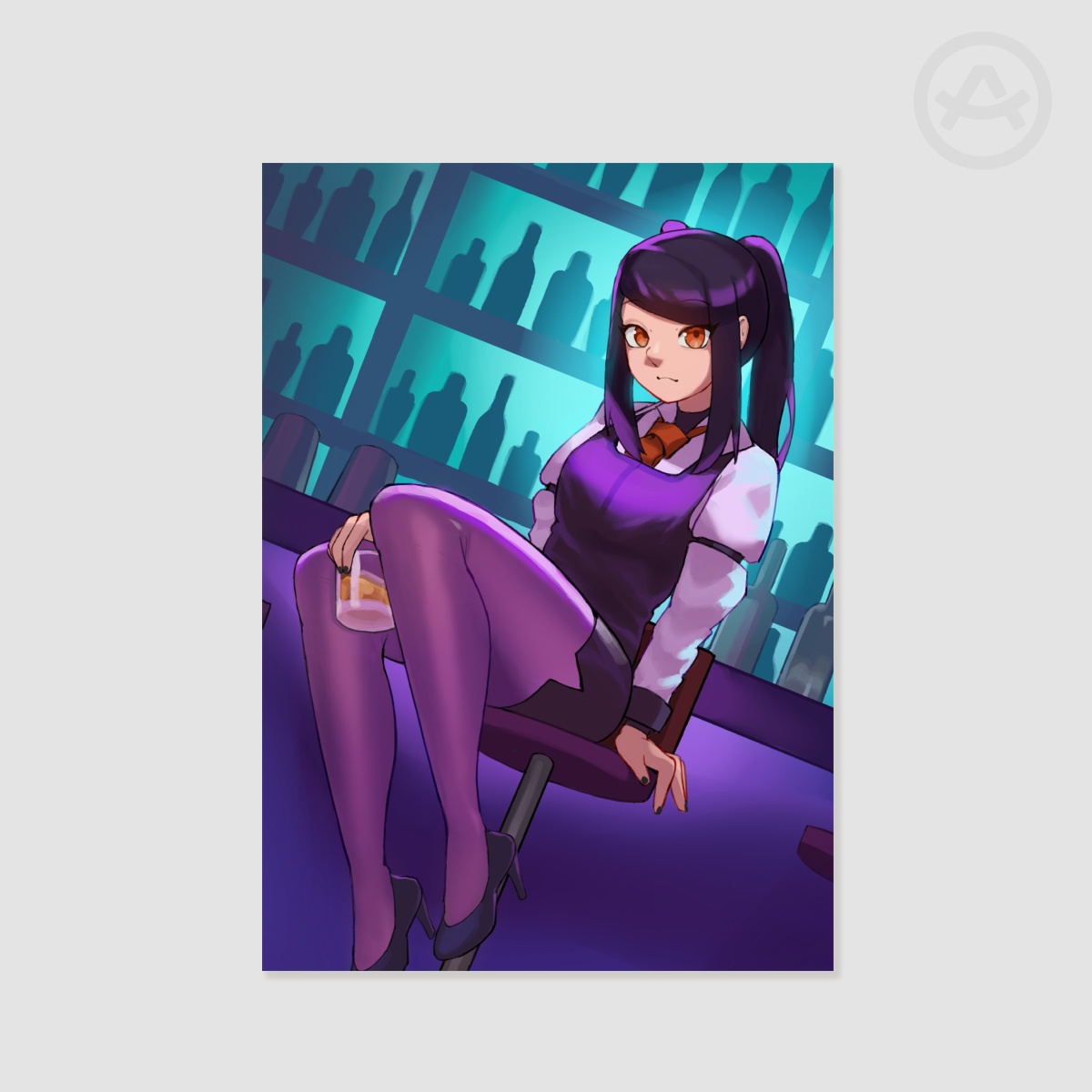 Jill Stingray (VA-11 Hall-A) A3 Poster