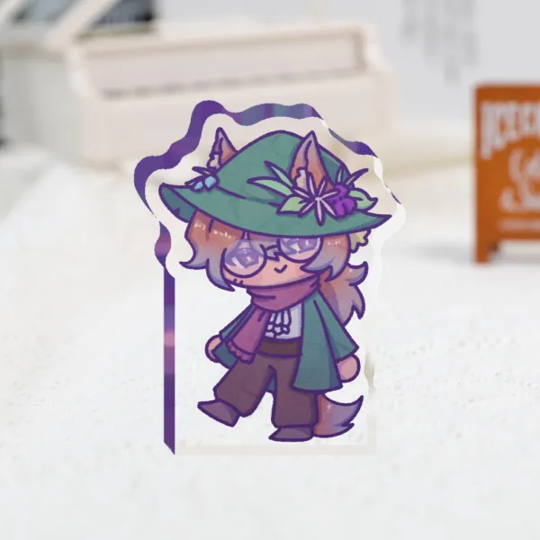 Gwylan the Shopkeeper Acrylic Block