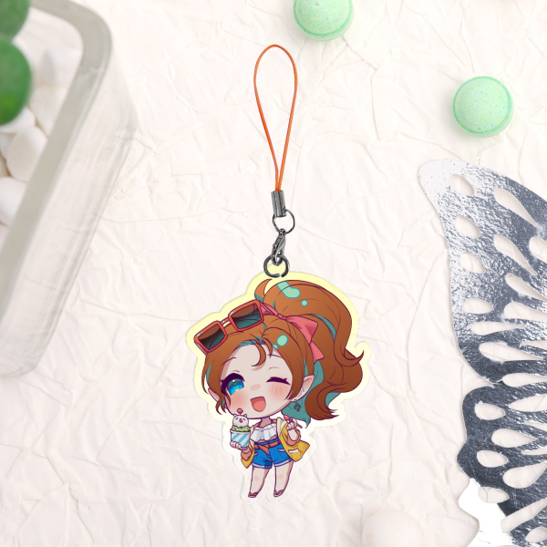 FFXIV FF14 Krile Maya Baldesion Casual Chibi Keychain