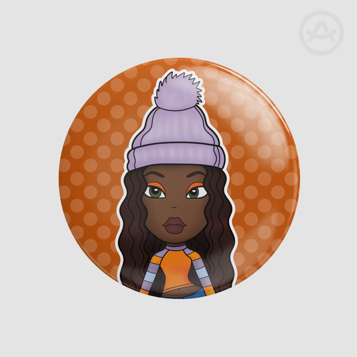 Sasha Round Pin