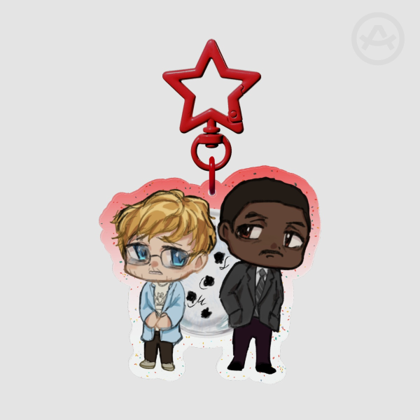 Ryland Grace&Carl Keychain