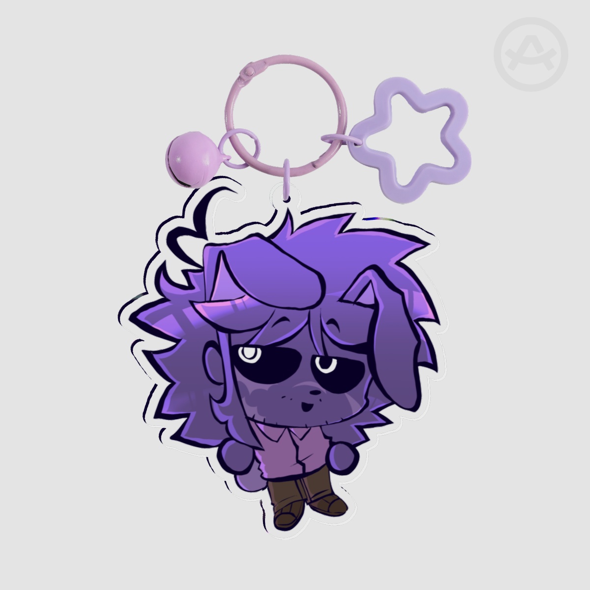 Bunny Dave DSaF Acrylic Keychain