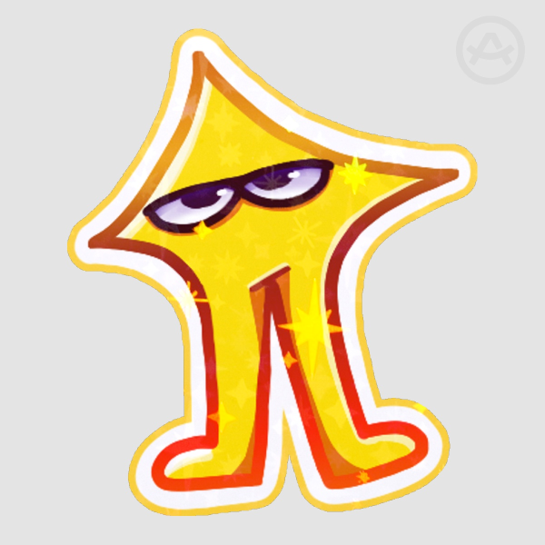 Starwalker Colored Edge Die Cut Sticker