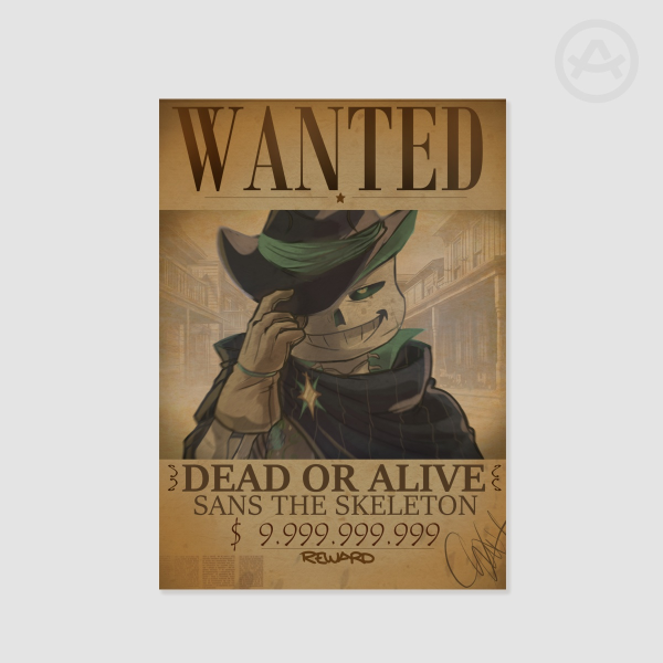 WANTED / Poster Printing