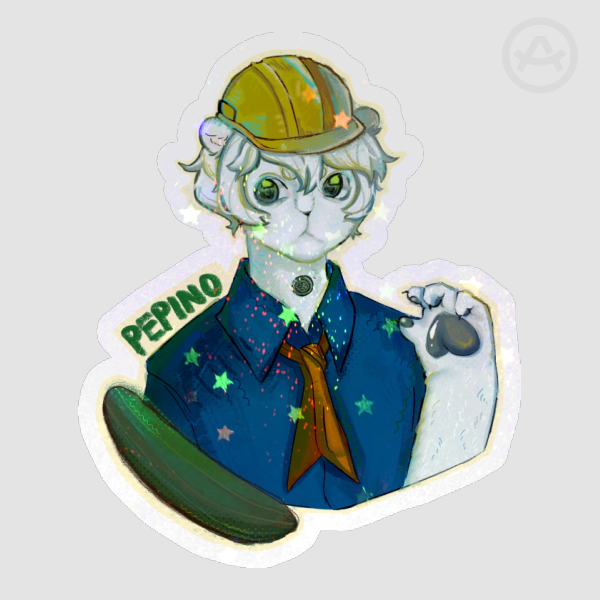 QSMP2 Pepino Sticker