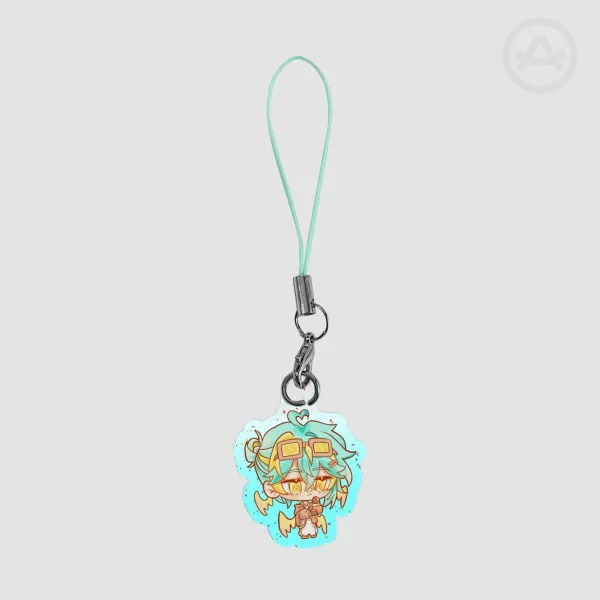 Parrotx2 Phone Charm