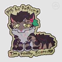 Really Scared Brownleaf Sticker