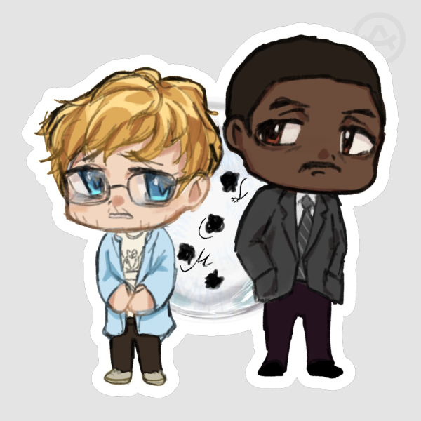Carl&Grace Sticker