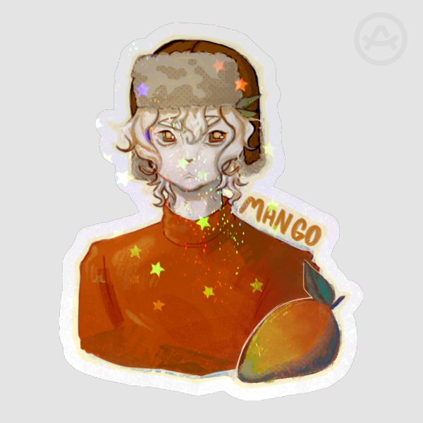 QSMP2 Mango Sticker