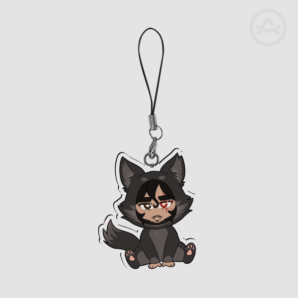 Wolf Simon Keychain