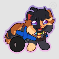 Beans Chibi sticker