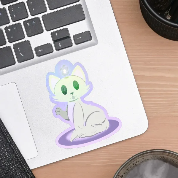 Candle cat Stickers