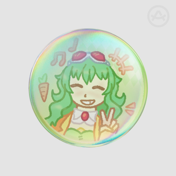 Gumi (Vocaloid) Round Badge