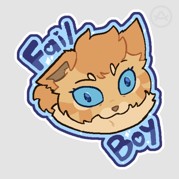 Failboy Matte Sticker