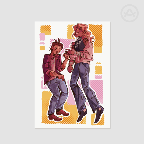 Klapollo Dancing Mini-Print