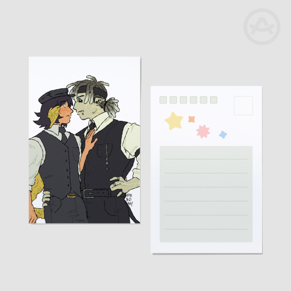 Judge & Jury - postcard