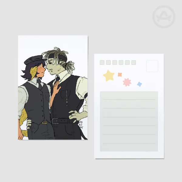 Judge & Jury - postcard