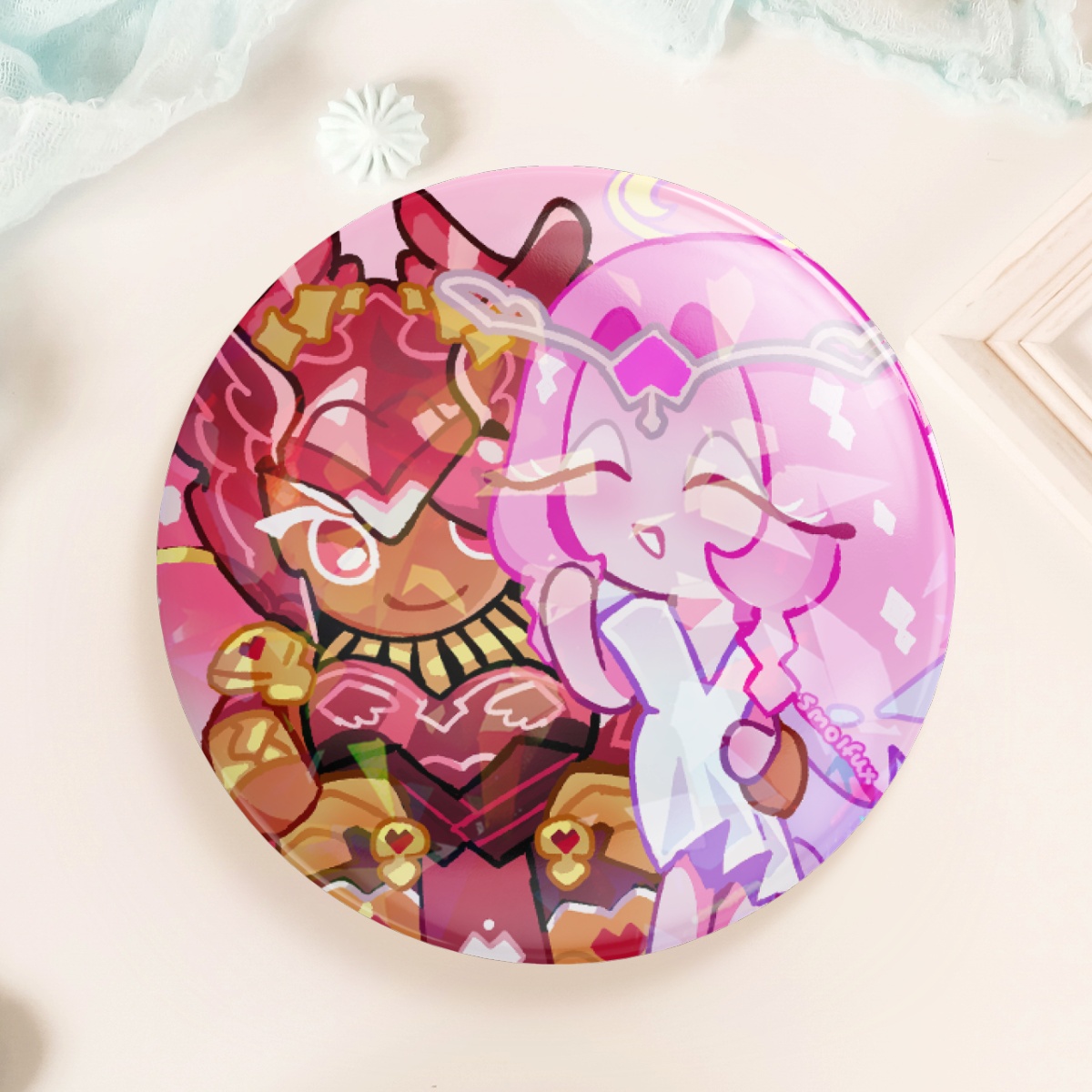EternalBerry | round button pin