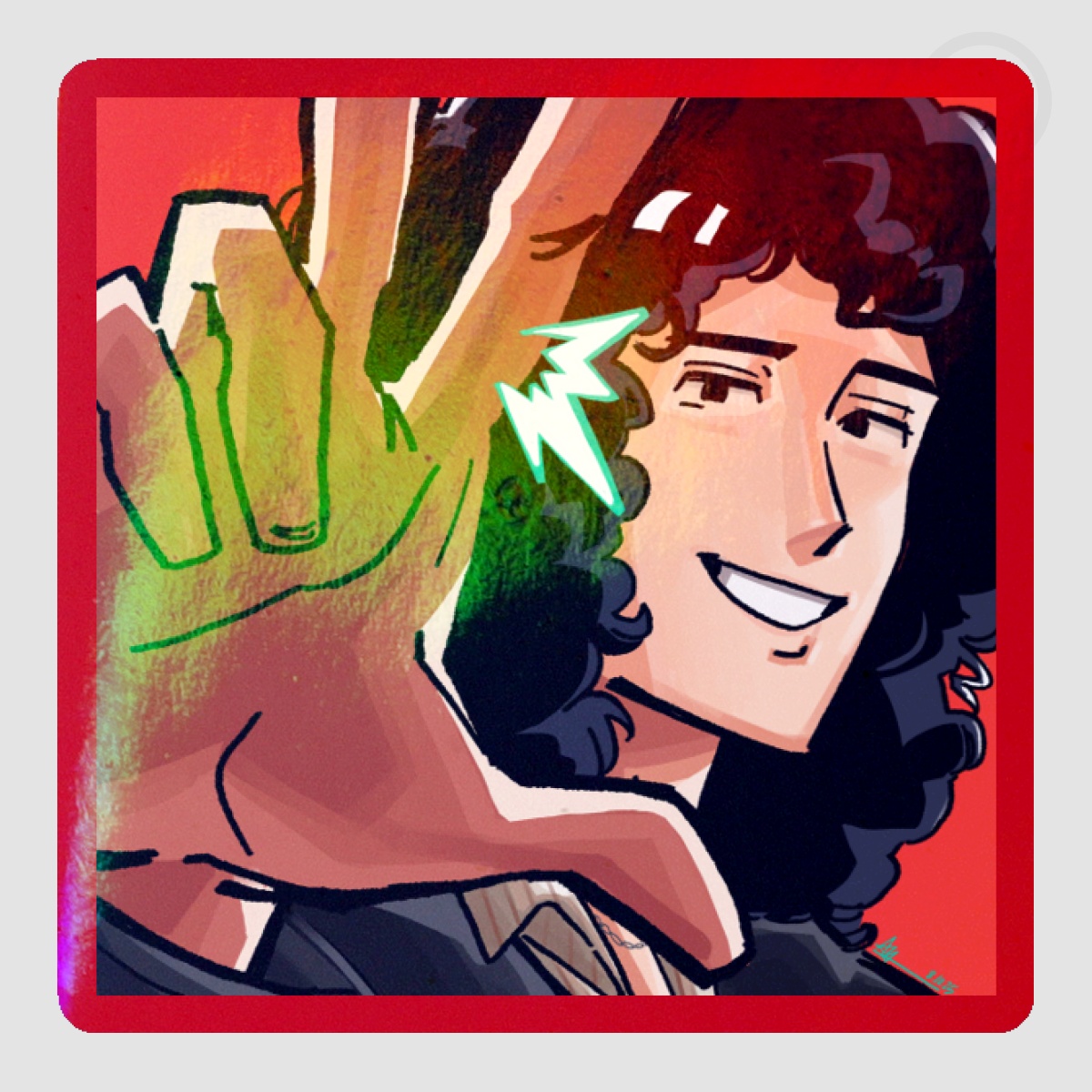 Brian May Sticker
