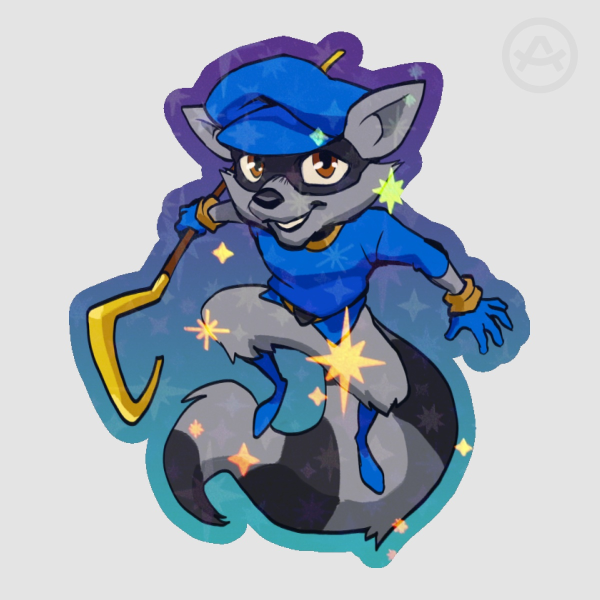 Sly Cooper Sticker