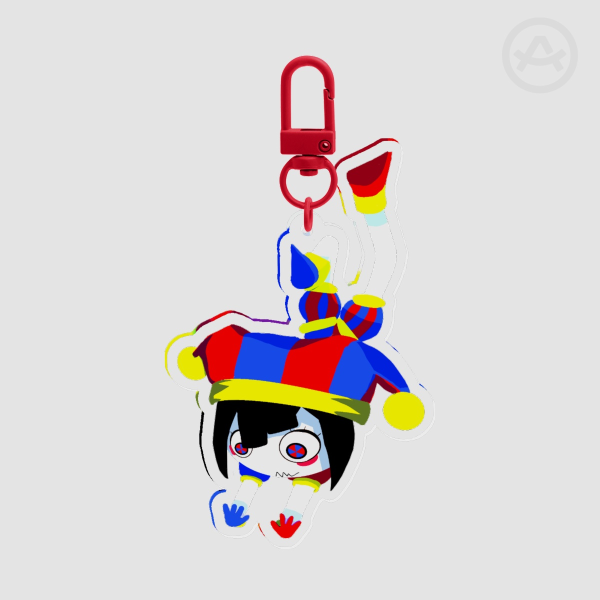 Pomni keychain