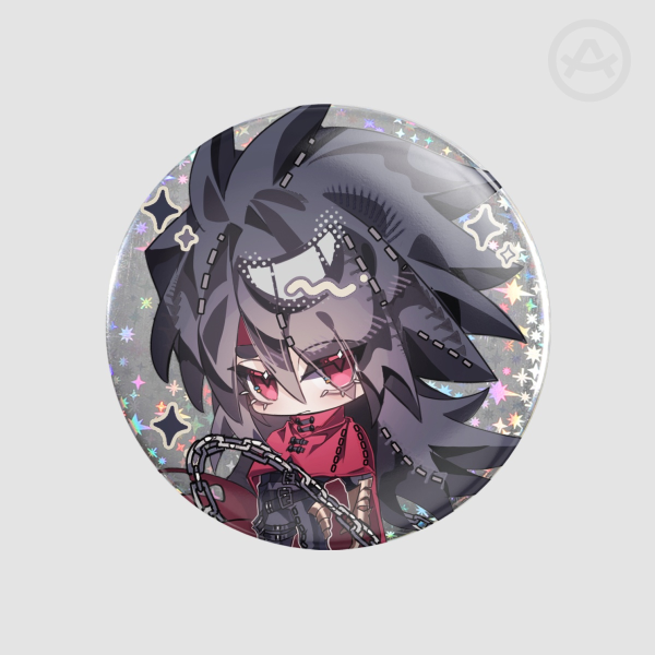 Vincent Valentine ✦ Holographic Badges