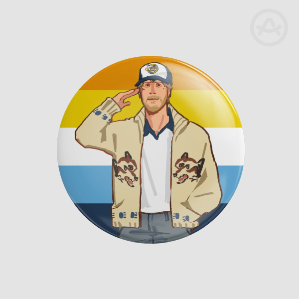 Ryland Grace Aroace Button Pin (1.7 in)