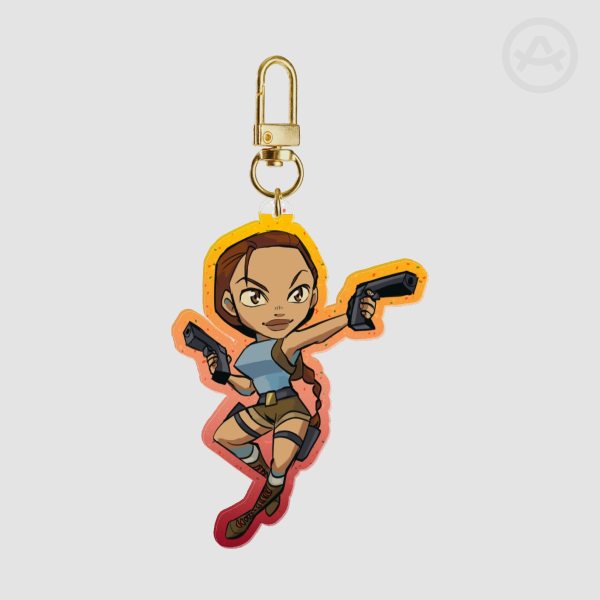 Lara Croft Charm