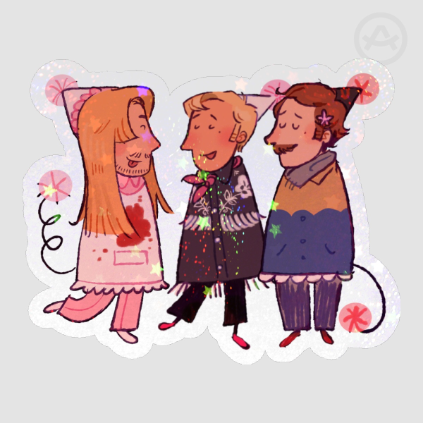 Thankyou/Ken/Lars (sticker)