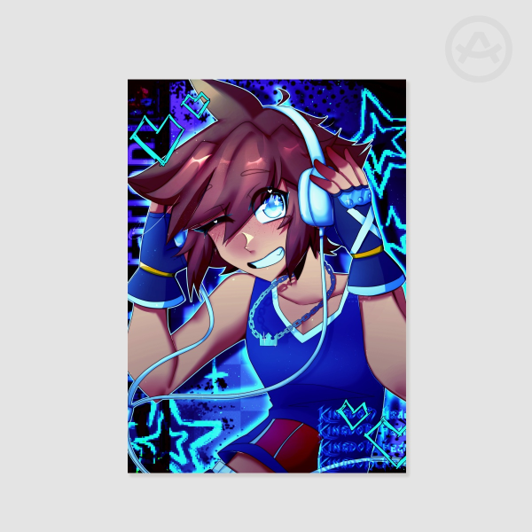 [KH] Press Play mini print