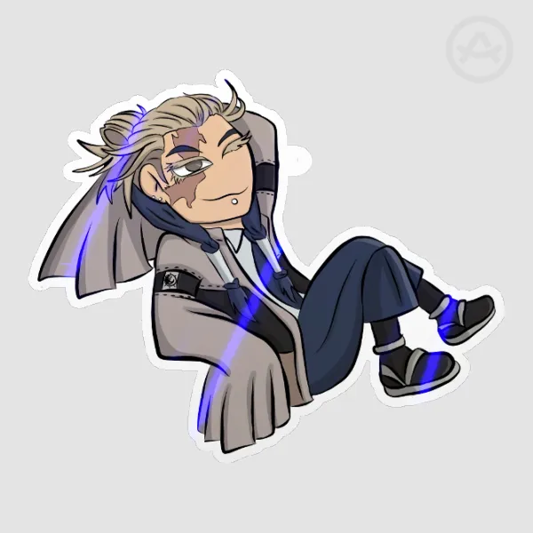 gachiakuta tamsy holo sticker