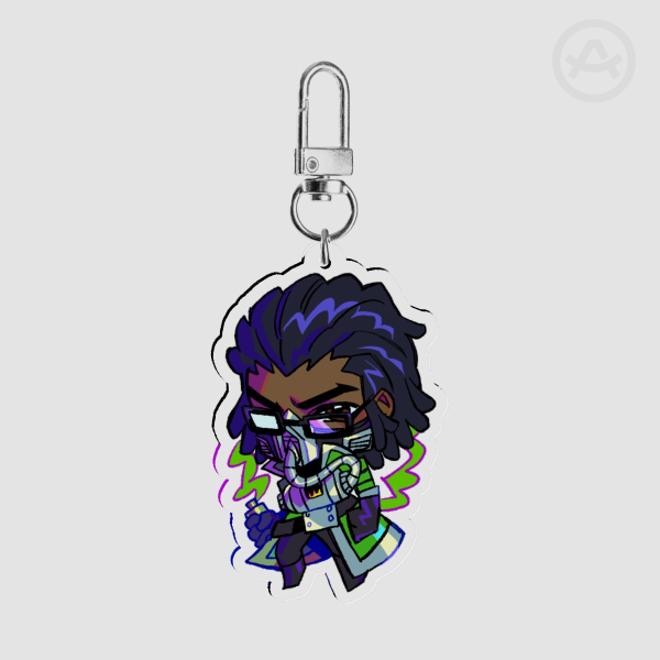 Chibi HeavenlyFather Acrylic Keychain