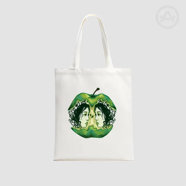 yves canvas tote bag