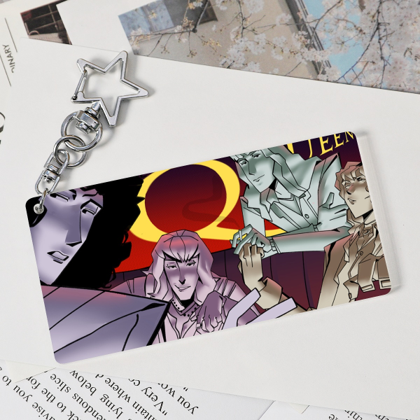 Queen Painting Horizontal Keychain