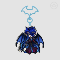 Ivan Blueblood Glitter Acrylic Keychains