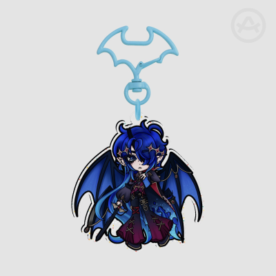 Ivan Blueblood Glitter Acrylic Keychains