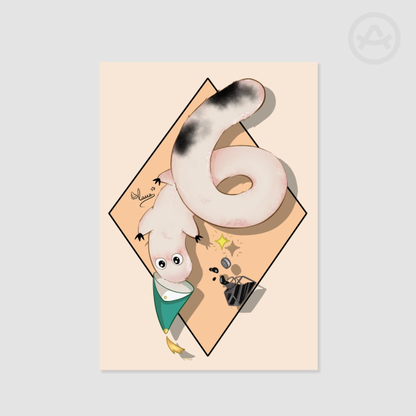 Brushbudy Print