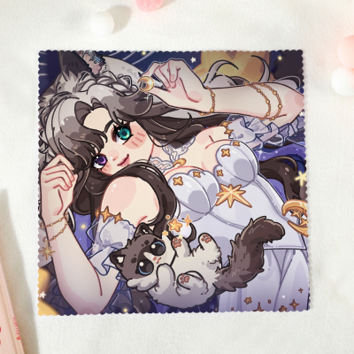 Selene & Stella Glass Cloth by Sully Piggsmall