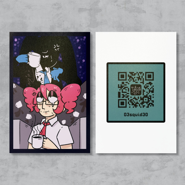 Another Cup Postcard Print