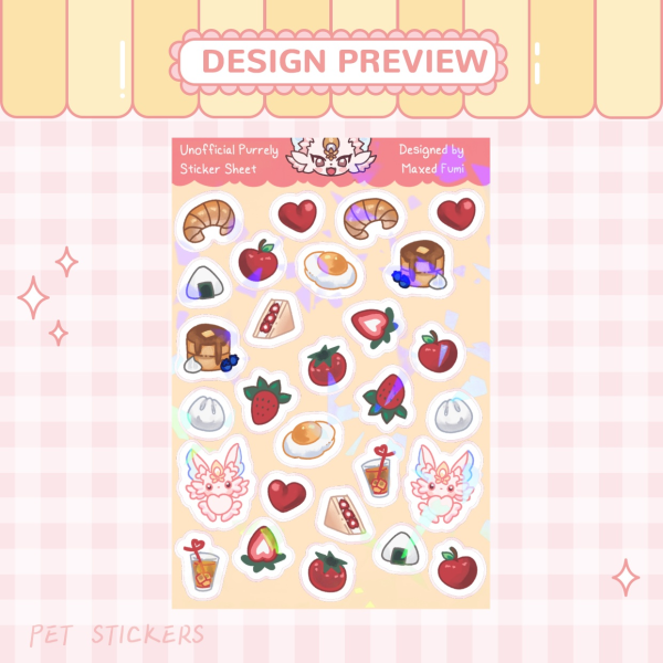 Clear Deco Sticker Sheet 01