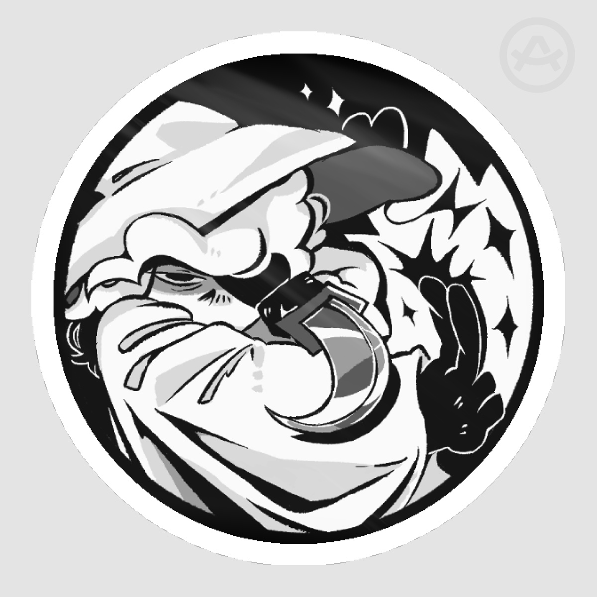 Siffrin Attack Sticker