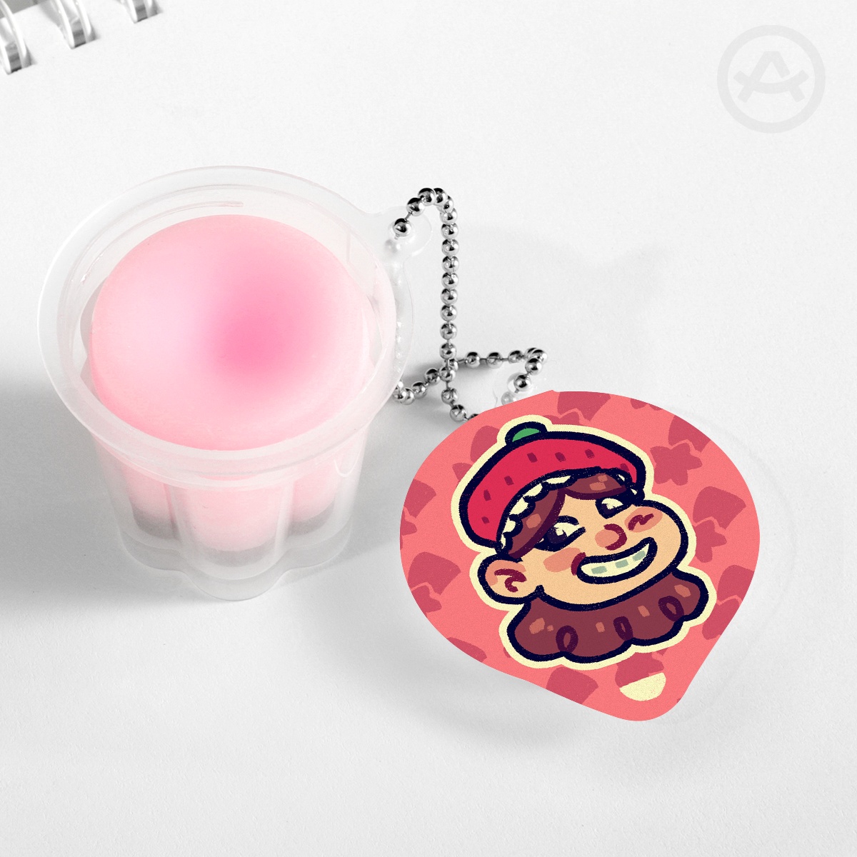 Mabel Jelly Pudding Keychain