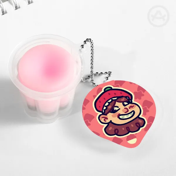Mabel Jelly Pudding Keychain