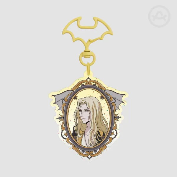 Alucard Colored Edge Acrylic Keychains