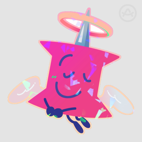 Your Angle Holo Sticker