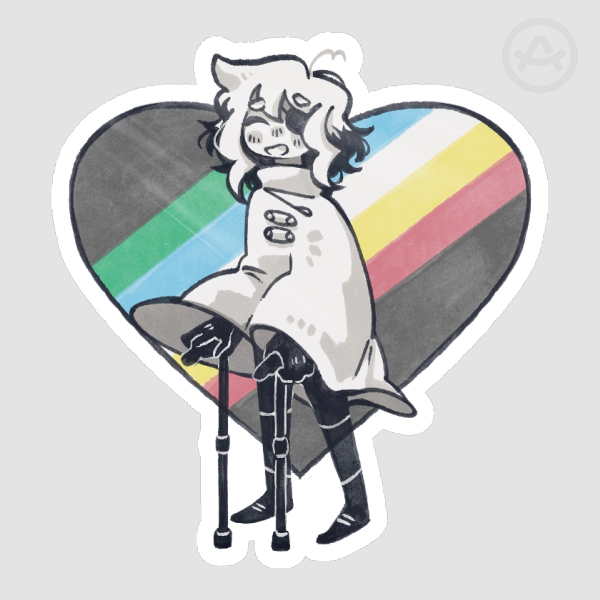 Siffrin ISAT Disability Pride Sticker