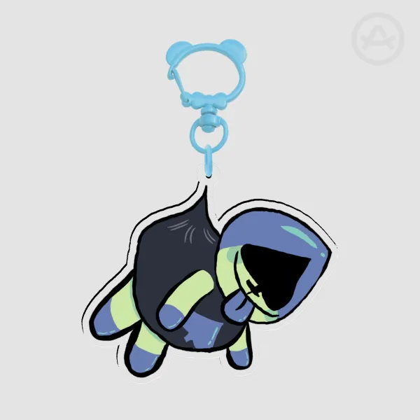 Lancer Deltarune Acrylic Keychain