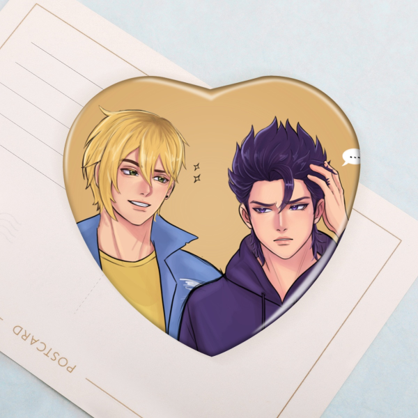 Sebastian and Sam Heart Badge Stardew valley